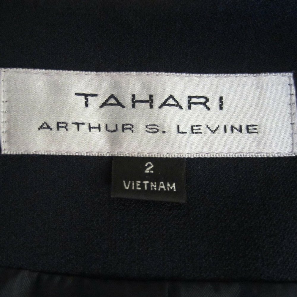 Tahari Women's Pantsuit Navy/White, size 2 - Picture 9 of 11